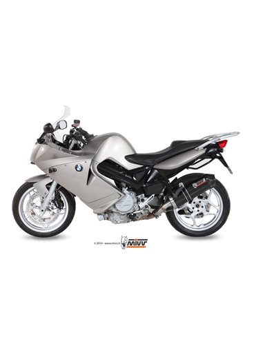 Mivv Slip-On Oval carbono con tapa carbono BMW F 800 S / ST 2006-12