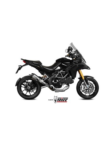 Mivv Slip-On Delta Race St. Steel Ducati Multistrada 1200 2010-14