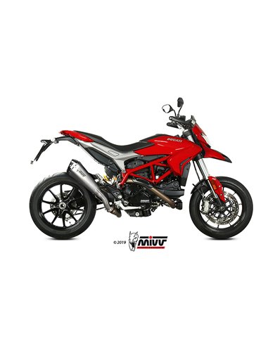 Mivv Slip-On Delta Race St. Steel Ducati Hypermotard 939 2016-18