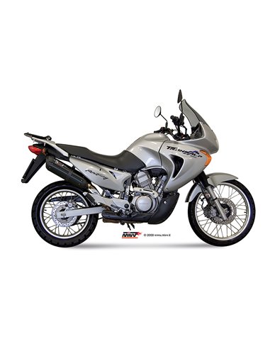 Mivv Slip-On Suono black con tapa carbono Honda XLV 650 Transalp  2000-04