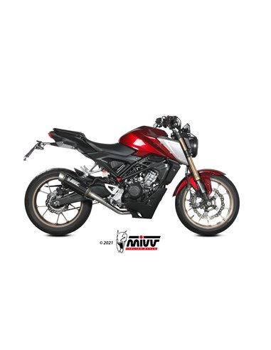 Mivv Full system 1x1 GP Pro carbono Honda CB 125 R 2021-24