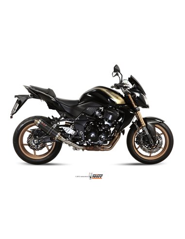 Mivv Slip-On GP carbon Kawasaki Z750 R 2011-14