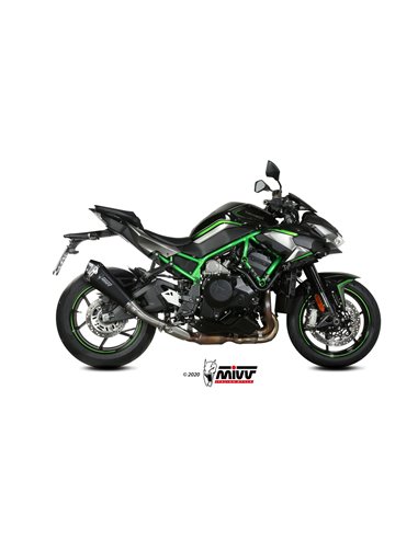 Mivv Slip-On Delta Race black Kawasaki Z H2 / SE 2020-21