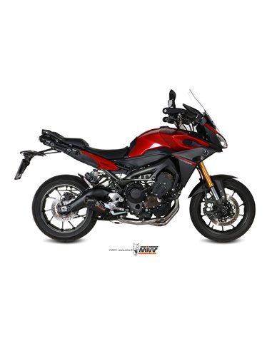 Mivv Full system 3x1 Oval carbono con tapa carbono Yamaha Tracer 900 / GT / FJ-09 2013-20