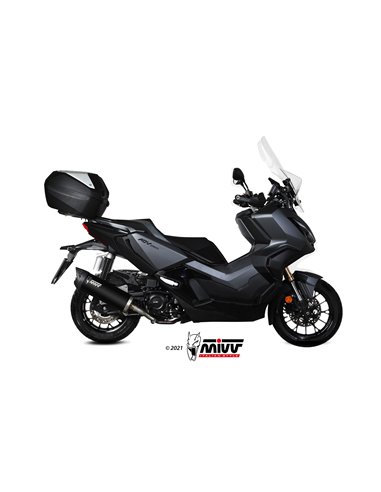 Mivv Slip-On Mover black Honda ADV 350 2022-24