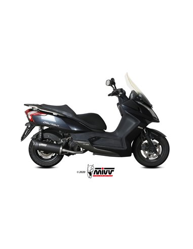 Mivv Full system 1x1 Mover black Kymco Downtown 125 2009-16