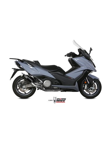 Mivv Slip-On GP Pro carbono Kymco AK550 2017-20