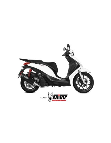 Mivv Full system 1x1 Mover black Piaggio Medley 125 S / 150 S 2021-24