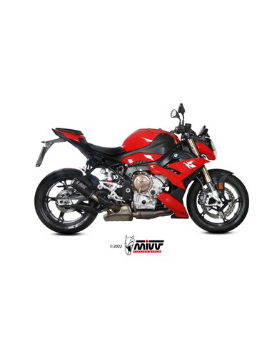 Mivv Slip-On Mk3 carbono BMW S 1000 R 2021-24