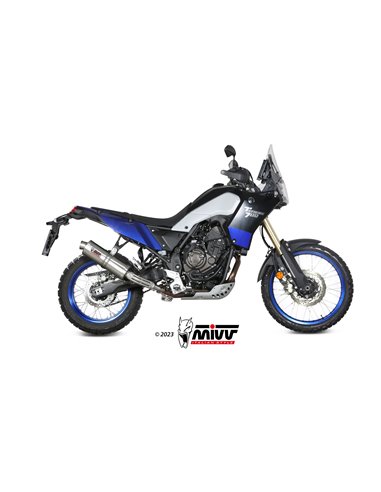 Mivv Slip-On Oval St. Steel Yamaha Ténéré 700 2019-24