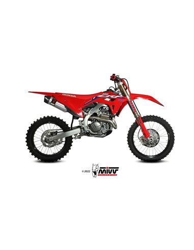 Mivv Slip-On Oval titanium Honda CRF 250 2022-24