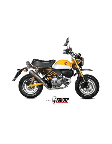 Mivv Full system 1x1 X-M1 titanium Honda Monkey 2018-20