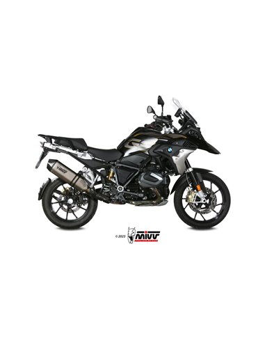 Mivv Slip-On Speed edge titanium BMW R 1250 GS / Adventure 2019-23