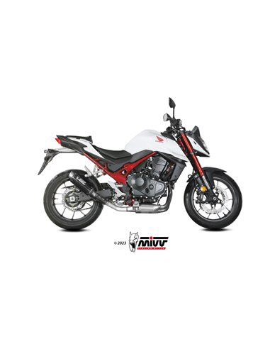 Mivv Slip-On GP Pro carbono Honda CB750 Hornet 2023-24