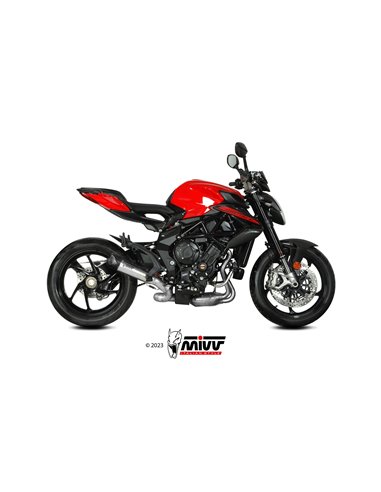 Mivv Slip-On X-M5 titanium MV Agusta Brutale 800 / RR 2017-24