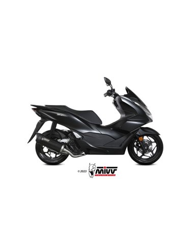 Mivv Full system 1x1 Mover black Honda PCX 125 2021-24