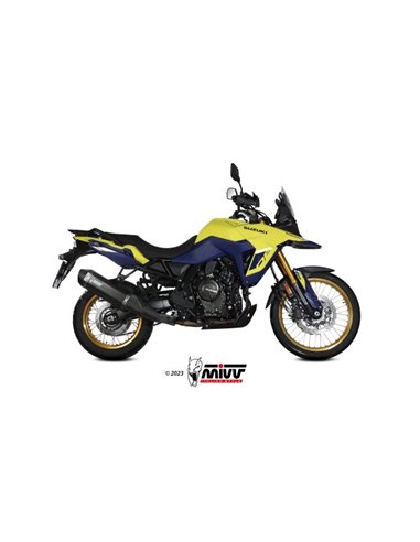 Mivv Slip-On Speed edge black Suzuki V-Strom 800 de 2023-24