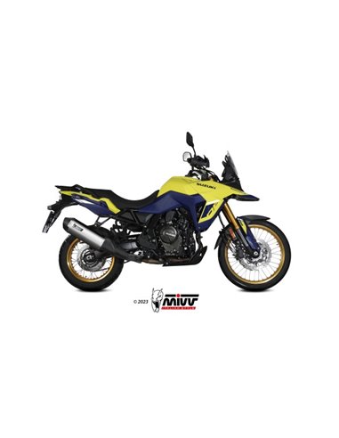 Mivv Slip-On Speed edge St. Steel Suzuki V-Strom 800 de 2023-24