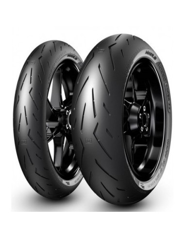 Cubierta PIRELLI 120 70 17 58W (270 Km/h) DIABLO ROSSO CORSA II Moto carretera Tubeless Radial Delantera Estandar