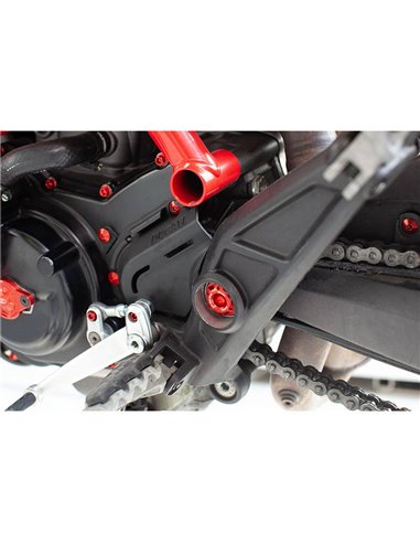 Tuerca ergal Thunderbolt eje basculante Ducati Hypermotard 821/939 (izq o der) (M12x1,25)