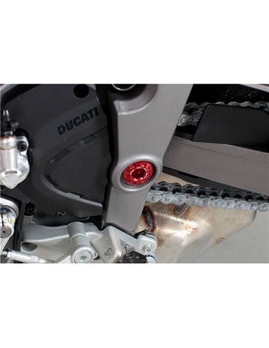 Tuerca ergal Thunderbolt eje basculante Ducati Multistrada 1200/1260/Enduro/Pikes Peak (izq o der) (M24x1,5)