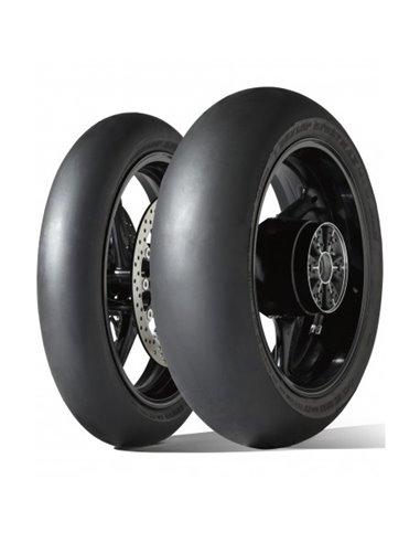 Cubierta DUNLOP 120 70 17 SX GP RACER D212 Slick Tubeless Radial Delantera media Estandar